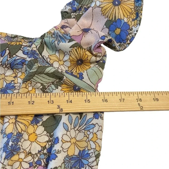 🌺 Floral Monteau feminine top 🌺 - Picture 4 of 4